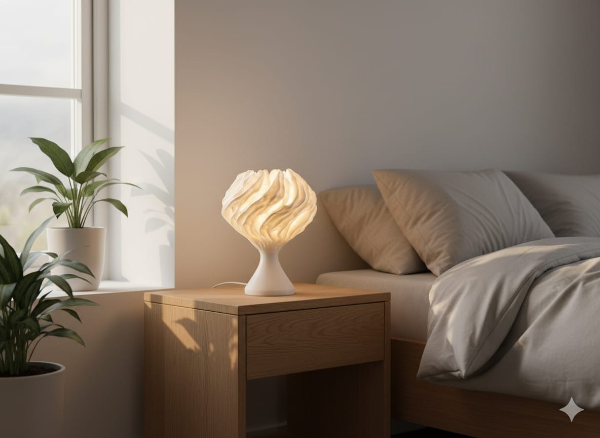 Coral Wave Lamp